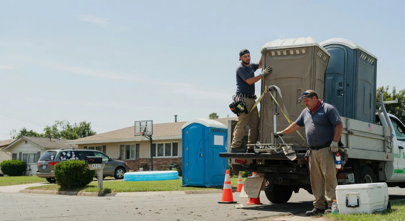 Porta Potty Rental in Reynoldsburg, OH near me